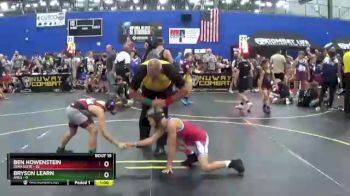 75 lbs Round 5 (6 Team) - Bryson Learn, Ares vs Ben Howenstein, Iowa Elite