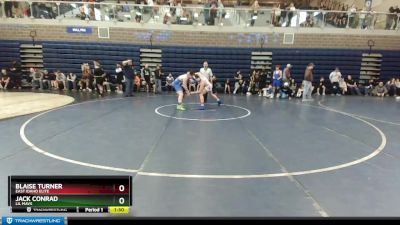 175 lbs Quarterfinal - Blaise Turner, East Idaho Elite vs Jack Conrad, Lil Mavs