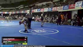 126 lbs Sat 12 - Logan Robinson, Grassfield vs Grant Tran, Hayfield