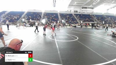 130 lbs Rr Rnd 3 - Kali McEuen, Az Heat vs Jack Heck, Prescott Valley Bighorns