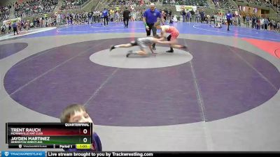 119 lbs Quarterfinal - Jayden Martinez, Hermiston Wrestling vs Trent Rauch, McMinnville Mat Club