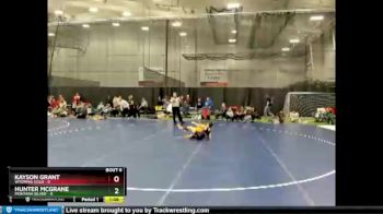 75 lbs Round 2 (6 Team) - Kayson Grant, Wyoming Gold vs Hunter McGrane, Montana Silver