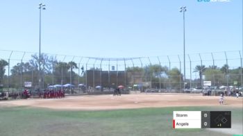 PGF 2018 Nationals 14U Premier - Angels vs Storm - 1st INNING