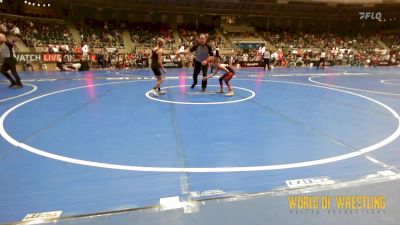 76 lbs Round Of 32 - Derreck Flud, Hilldale Youth Wrestling Club vs Abel Fisher, Sebolt Wrestling Academy