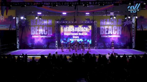 Hagerstown Heat All Stars - Blue "Bombshells" [2024 L2 Junior - D2 - B Day 2] 2024 ACDA Reach the Beach Cheer Grand Nationals