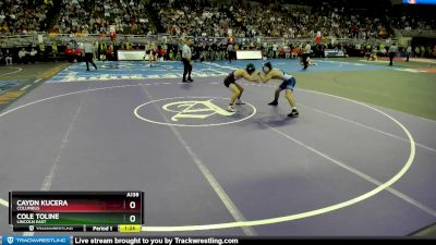 Semifinal - Cole Toline, Lincoln East vs Caydn Kucera, Columbus