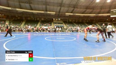 135 lbs Semifinal - Thomas Schechterly, Mat Assassins vs Knox Verbais, Purler Wrestling, Inc