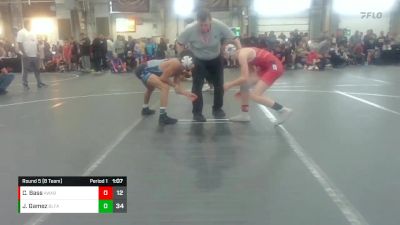 115 lbs Round 5 (8 Team) - Jordan Gamez, Black Fox Academy vs Christian Bass, Askren WA Black