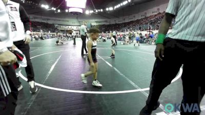 46 lbs Round Of 16 - Wyatt Lancaster, Norman Grappling Club vs Knox Taylor, Clinton Youth Wrestling