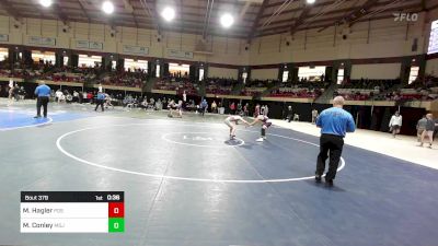 132 lbs Consi Of 16 #1 - Mason Hagler, Providence Day School vs Maximus Conley, Mount Saint Joseph