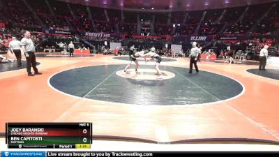 2A 138 lbs Cons. Round 1 - Ben Capitosti, Mattoon vs Joey Baranski, Chicago Heights (Marian)