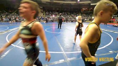 70 lbs Consi Of 8 #1 - Kash Bidwell, Elk County Wrestling vs Chase Tolley, King Select