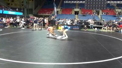 120 lbs Rnd Of 256 - Daxton Kline, Arkansas vs Seth Aubin, Indiana