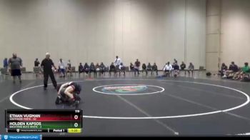 116 lbs Round 4 (6 Team) - Ethan Vugman, Southside Mafia vs Holden Kapsos, Backyard Boyz White
