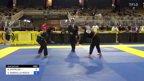 ANAÏS VINTALAS vs VITORIA GABRIELLA NOGUEIRA DOS R 2024 Pan Jiu Jitsu IBJJF Championship