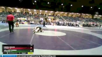 145 lbs Round 1 (4 Team) - Orion Houck, 3A Burns vs William Harris, 3A Riverside