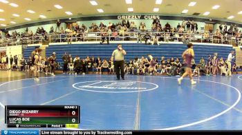 175 lbs Round 2 (4 Team) - Lucas Boe, Avon vs Diego Irizarry, Hobart