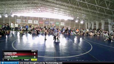 45 lbs Round 1 (4 Team) - Kannon King, Team Oregon vs Tytan Turner, Utah Black