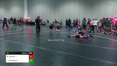 113 lbs Cons. Semi - Izak Rodriguez, Top Brother USA vs Nathan Harvey, RPA Wrestling