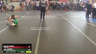 60 lbs Semifinal - Nolan Byers, Disabato vs Ian Martin, Anna Youth Wrestling