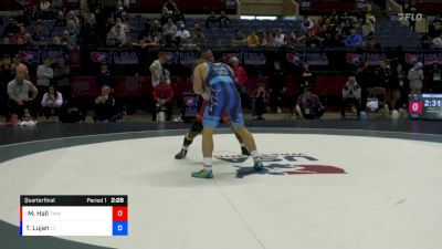 86 lbs Quarterfinal - Mark Hall, Titan Mercury Wrestling Club (TMWC) vs Taylor Lujan, Titan Mercury Wrestling Club (TMWC)