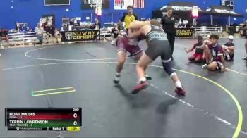 200 lbs Round 5 (6 Team) - Noah Mathis, POWA vs Terrin Lawrenson, Team Iowa Red
