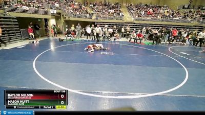 67 lbs Cons. Round 2 - Baylor Nelson, Delta Wrestling Club vs Mason Huitt, Badlands Elite