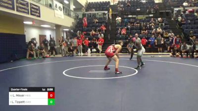 184 lbs Quarterfinal - Luke Meyer, Fresno City vs Leon Tippett, Cuesta