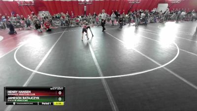 61-64 lbs Round 2 - Jameson Ratajczyk, JJ`s Club Wrestling vs Henry Hansen, Waunakee Wrestling Club