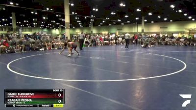 106 lbs Round 4 (6 Team) - Keagan Mesina, Golden Bears vs Gable Hargrove, Social Circle Black