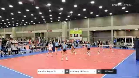 Carolina Rogue 15 vs Academy 15 Venom - 2022 JVA World Challenge presented by Nike - Expo Only