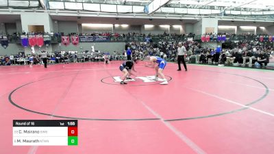 157 lbs Round Of 16 - Chad Mairano, Simsbury vs Marc Maurath, Newtown