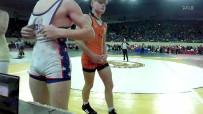 143 lbs Round Of 32 - Zane Underwood, Pryor Tigers Wrestling vs Ethan Billy, Southmoore SaberCats Wrestling