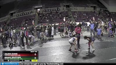 87 lbs Round 5 - Jalissa Evans, Widefield Wrestling Club vs Brinna Bratcher, Victory Wrestling Club - VTC