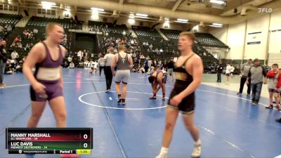 225 lbs Cross Bracket (8 Team) - Manny Marshall, G.I. Grapplers vs Luc Davis, Midwest Destroyers