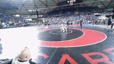 98 lbs Cons. Round 2 - Leo Schlotfeldt, Snoqualmie Valley Wrestling Club vs Claire Condon, Eatonville Cruisers Wrestling