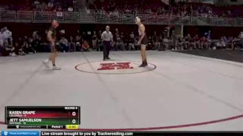 160 lbs Round 6 (8 Team) - Jett Samuelson, Hastings vs Kasen Grape, Columbus