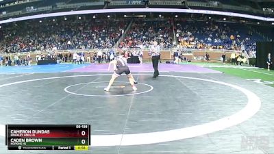 D3-138 lbs Cons. Round 1 - Caden Brown, Hopkins HS vs Cameron Dundas, Kingsley Area HS