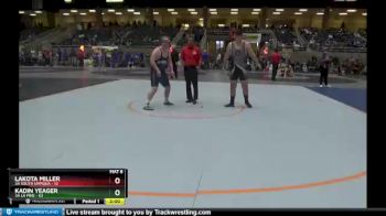 285 lbs Round 1 (4 Team) - Kadin Yeager, 3A La Pine vs Lakota Miller, 3A South Umpqua