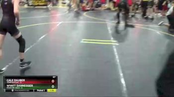 67 lbs Semis & 1st Wrestleback (8 Team) - Cale Dauber, Team Gotcha vs Wyatt Dannegger, Missouri Gold