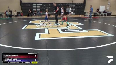 53 lbs Round 3 - Owen Slinker, Sebolt Wrestling Academy vs Jax Boelman, Sebolt Wrestling Academy