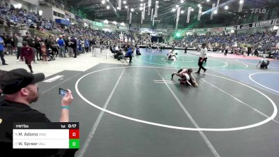 Consi Of 8 #2 - Myking Adams, Knights Wrestling vs Wyatt Spreer, Valley Vikings