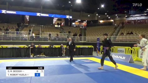 DANIEL R. DEEDER vs TOMASZ ROBERT KUDLA 2024 Pan Jiu Jitsu IBJJF Championship