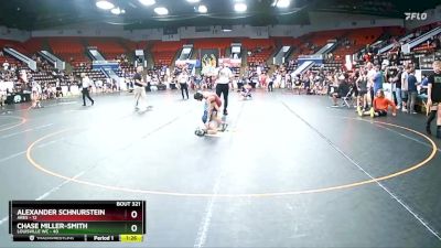 70 lbs Semifinal - Chase Miller-Smith, Louisville WC vs Alexander Schnurstein, Ares