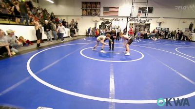 76 lbs Consolation - Teddy Mendenhall, Tahlequah Wrestling Club vs Stephen Praytor, Salina Wrestling Club