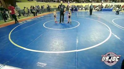 37 lbs Round Of 16 - Piper Norrell, Tuttle Wrestling vs Gavin Fulton, F-5 Grappling