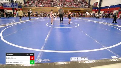 61-64 lbs Quarterfinal - Caden Light, Coweta Tiger Wrestling vs Quade Charmasson, Bristow Youth Wrestling