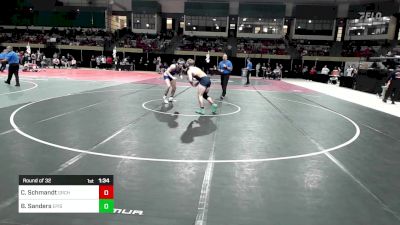 165 lbs Round Of 32 - Corban Schmandt, Grace Christian vs Ben Sanders, Episcopal (TX)