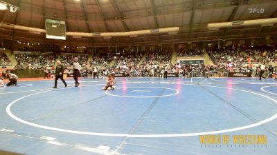 55 lbs Round Of 32 - John Petrovcik, NBWA vs Kane Griekspoor, Maize