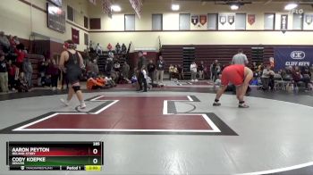 285 lbs 9th Place Match - Cody Koepke, Denver vs Aaron Peyton, Roland-Story